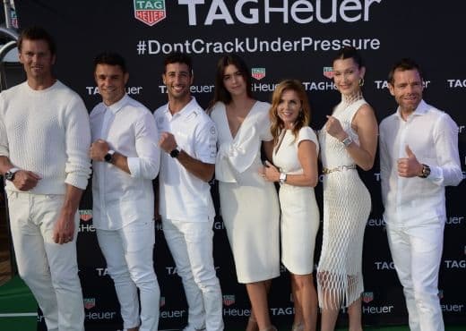 Белла Хадид и Джери Холлиуэлл на вечеринке TAG Heuer
