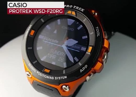 Casio PROTREK WSD F20RG