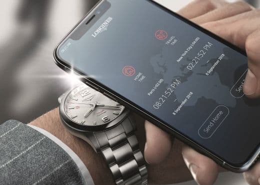 Новинка Longines: время установит вспышка смартфона