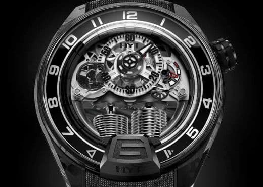 Черные часы HYT H4 по заказу Rich Time