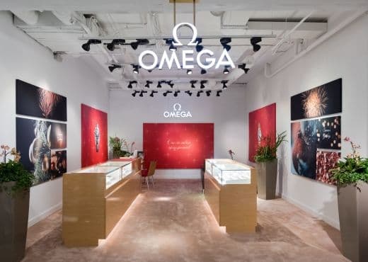 Omega открыла Pop-Up бутик в Санкт-Петербурге