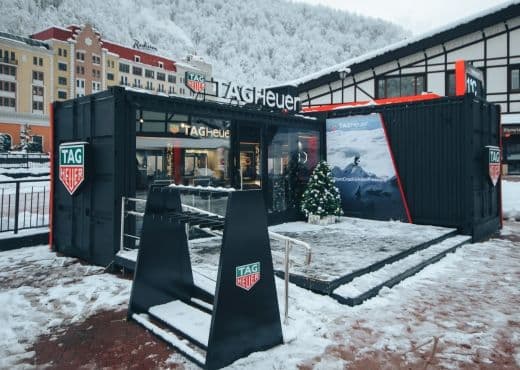 TAG Heuer открыл зимний бутик на «Роза Хутор»