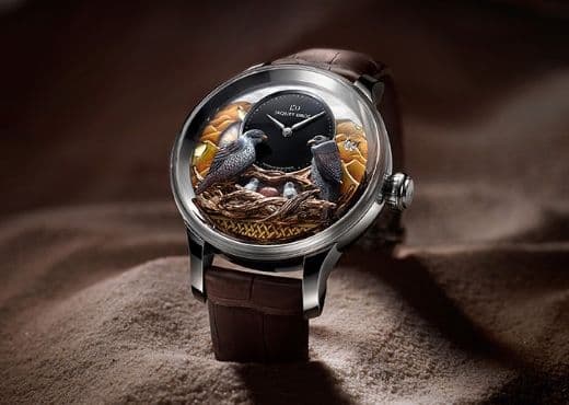 Jaquet Droz представила часы-автоматон с соколом