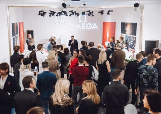 Omega пригласила гостей на коктейль в Санкт-Петербурге