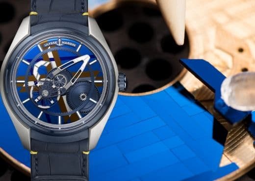 Ulysse Nardin. Часы из кремниевой мозаики