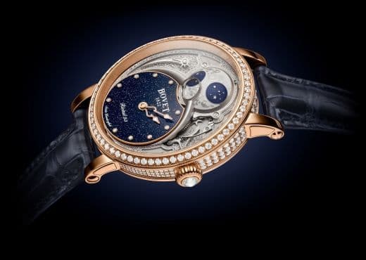 Bovet. Астрономические часы в ассиметричном корпусе