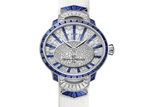 Girard-Perregaux. 410 бриллиантов и синих сапфиров