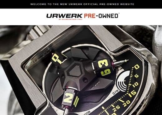 Urwerk занялась продажей подержанных часов
