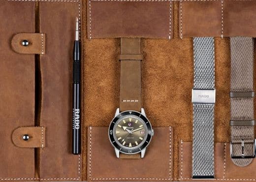 Часы Rado с дорожным кейсом и сменными ремешками