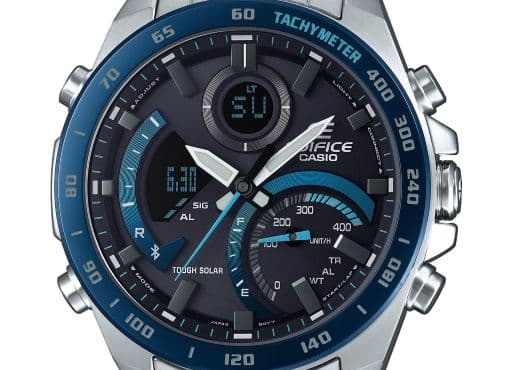 Casio Edifice ECB-900DB. Часы для гонщиков