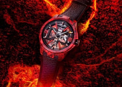 Ulysse Nardin. Эффект магмы для корпуса