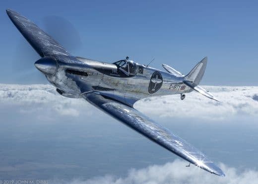 IWC закончила реставрацию самолета Silver Spitfire