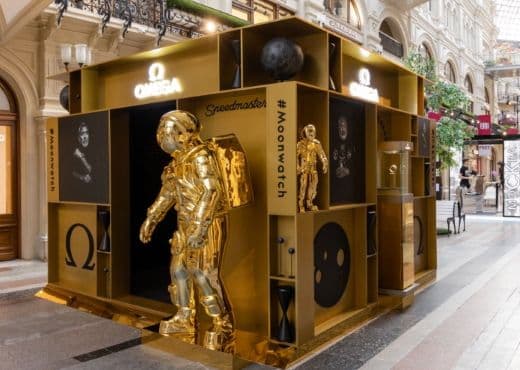 Выставка Omega открылась в ГУМе