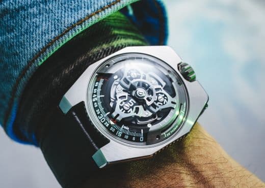 Urwerk UR-100 SpaceTime. Не только время, но и километры