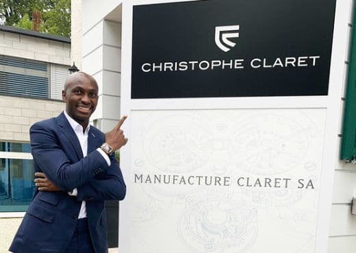 Футболист Стефан Мбиа стал посланником Christophe Claret