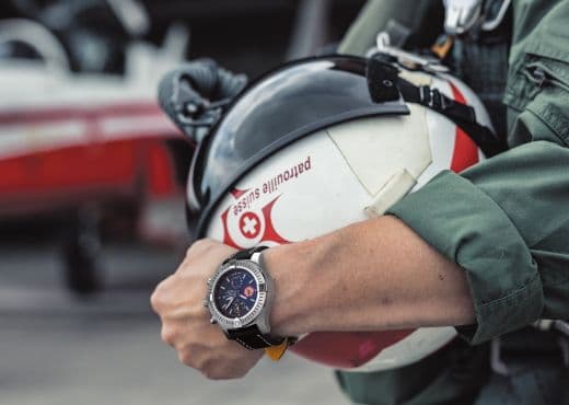 Часы Breitling к 55-летию пилотажной группы ВВС Швейцарии