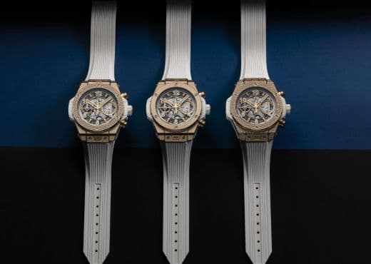 Hublot. Часы в белом