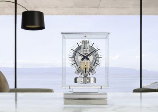 Jaeger-LeCoultre. Прозрачные Atmos Transparente