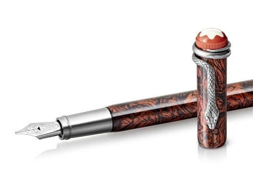 Montblanc выпускает пишущие инструменты с эффектом мрамора