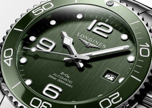 Longines HydroConquest. Теперь в зеленых тонах