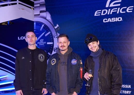 В Москве представили часовую коллекцию Casio Edifice
