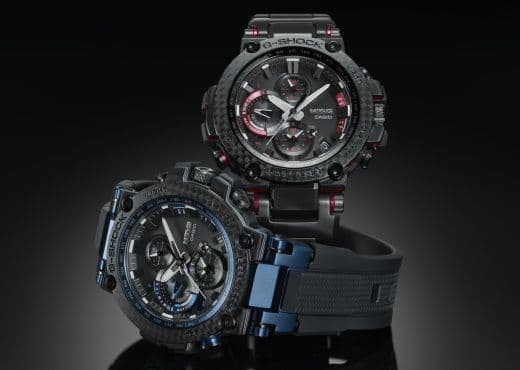 Две новых модели G-Shock MT-G c карбоновым ободком