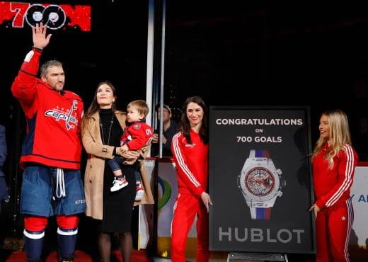 Александр Овечкин. 700-я шайба и специальная модель Hublot