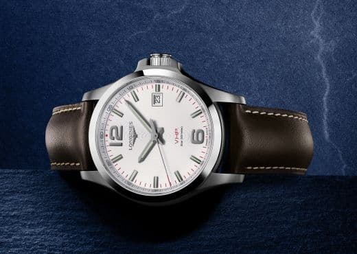 Longines Conquest V.H.P. теперь на кожаном ремешке