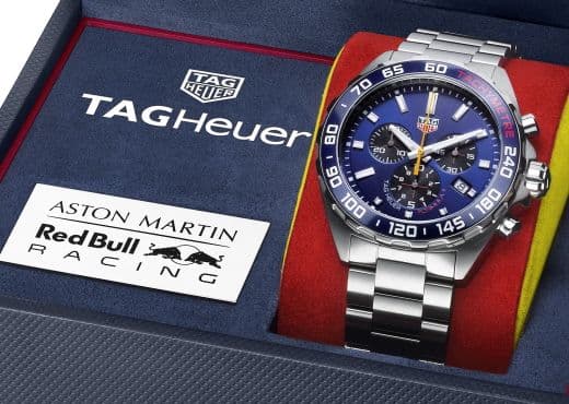 TAG Heuer в оттенках болида Aston Martin Red Bull Racing