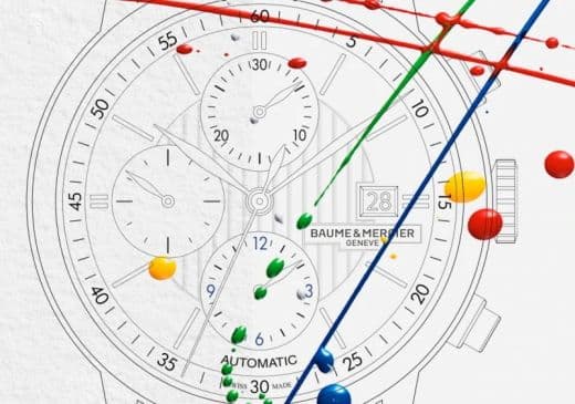 Baume & Mercier создала раскраски для любителей часов