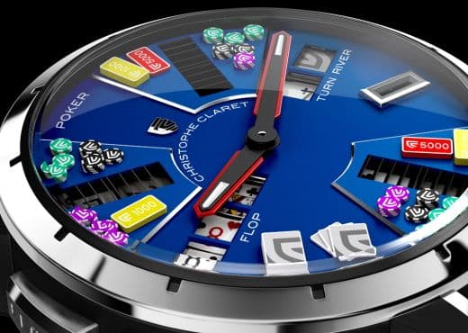Christophe Claret. Часы, позволяющие сыграть в покер
