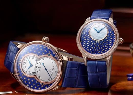 Jaquet Droz. Эмаль, золото фольги и геральдические традиции
