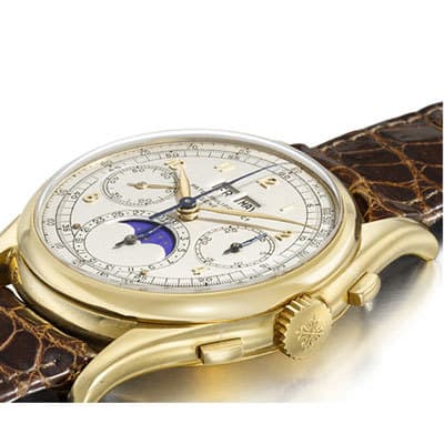 Часы Patek Philippe проданы за $5,64 миллиона