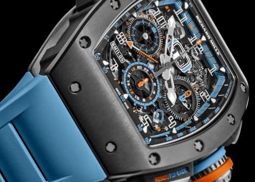 Часы Richard Mille из материала с твердостью алмаза