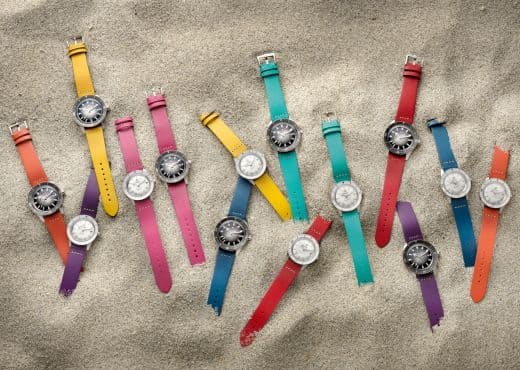 Выпущена коллекция ярких ремешков для Rado Captain Cook