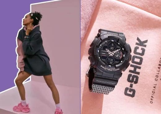 Коллаборация G-Shock с российской маркой Monochrome