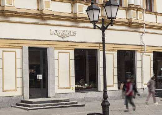 Longines открыл первый собственный флагманский бутик в Москве
