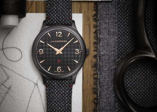 Chopard и Kiton. Часы на ремешке из кашемира