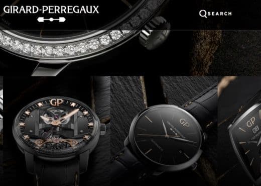 Girard-Perregaux обновил сайт