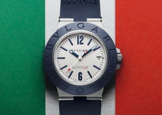 Bvlgari Aluminium Tricolore. Особая версия с Frecce Tricolori