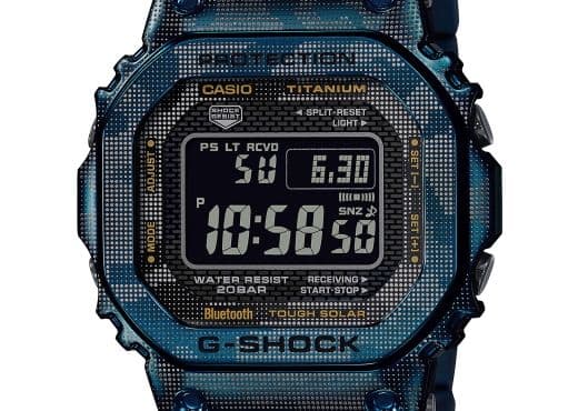Новые G-Shock. Камуфляж и синева летнего льда