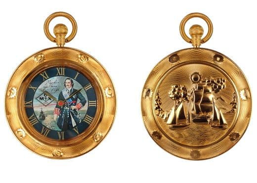 Уникальные часы к 325-летию российского флота