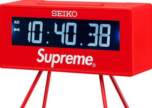 Supreme и Seiko - взрывная смесь
