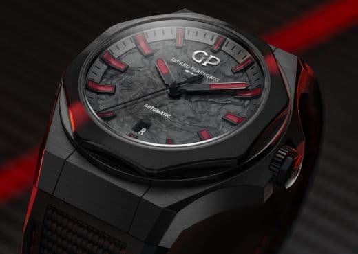 Карбон превращается в мрамор в часах Girard-Perregaux