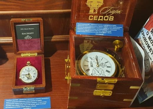 Часовая мануфактура 6МХ отмечает юбилеи парусных барков Седов и Крузенштерн