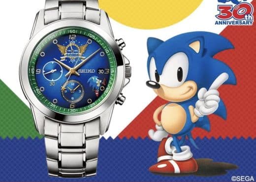 Seiko празднует 30-летие игры Sonic the Hedgehog