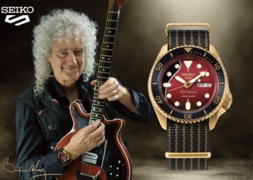 Пять особенностей новых Seiko в честь Брайана Мэя