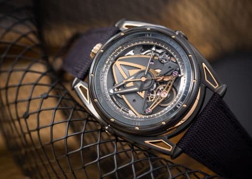 De Bethune DB28GS JPS в черно-золотых тонах