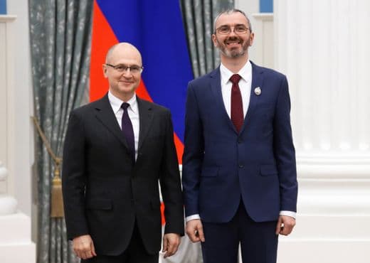 Константин Чайкин стал заслуженным изобретателем Российской Федерации