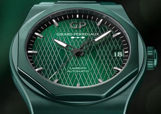 Girard-Perregaux Laureato Green Ceramic Aston Martin Edition
